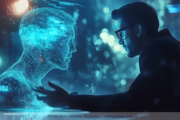 Denk wie eine KI-Upline: Wie Künstliche Intelligenz das Network Marketing 2025 aufmischt Cover